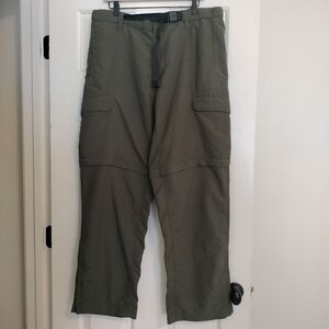 The North Face Cargo Pants Mens XL Green Nylon H
